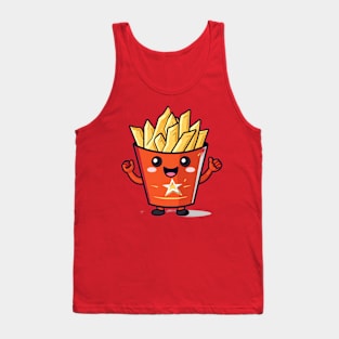 kawaii french fries T-Shirt cute potatofood Tank Top